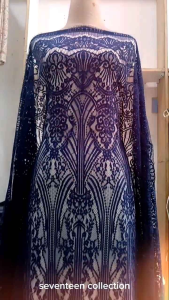 Kain Brokat Semi Francis Glosy Bahan Kebaya Brokat isi 25 meter code 2593