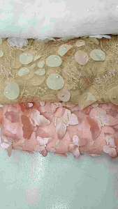 kain/bahan tile bunga 3D/kain drees