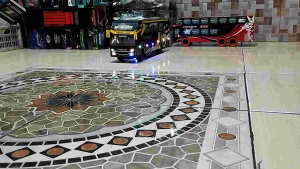 mainan bus telolet basuri remot control