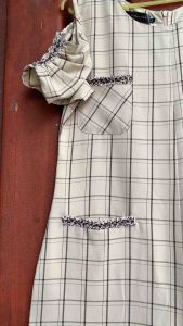 จั้มสูท สีน้ำตาลอ่อน ชุดสั่งตัด สินค้ามือสองที่ใหม่