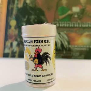 MINYAK IKAN PREMIUM FISH OIL AYAM EKOR LIDI