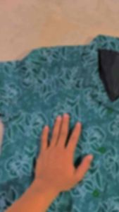 Baju Seragam Batik PKK Nasional Terbaru Lapis Furing Putik 5 Hijau Tosca