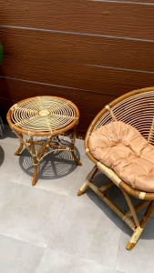 Kursi Teras Santai Depan Rumah Rotan Asli