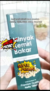 Minyak Kemiri Bakar & Murni Asli 100% - Penumbuh Rambut Brewok Alis Bulumata