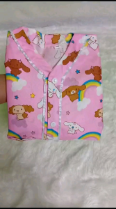 50RB dapat 3 set baju tidur anak perempuan lengan pendek usia 1-5 tahun campur motif