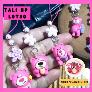 Tali Hp Gantungan HP Lotso Simpel/Strap hp/tali hp estetik / tali hp lucu / Strap Gantungan Kunci