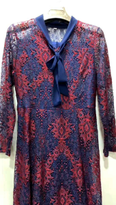 Dress Import Brukat Wanita terbaru Real Picture