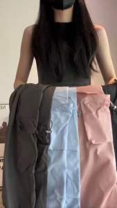 เปลี่ยนสี กางเกงคาร์โก้ กางเกงวอร์ม กางเกงขายาว ฟรี ผ้าดี สบาย สวย คู่มือกางเกง หลายช่อง แฟชั่น พร้อมส่ง ถูกถูกต้อง