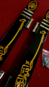 Handle pintu kaligrafi aesthetic/Handle pintu/handle pintu rumah 2 dua set model kaligrafi/gagang pintu kaligrafi/tarikan pintu kaligrafi/handle kaligrafi pintu kamar/handle pintu rumah minimalis/handle rumah dua pintu/gagang pintu