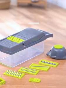 16 in 1 Multi Function Vegetable Fruit Cutter Kitchen Chopper Dicer Slicer Grater Peeler Tool