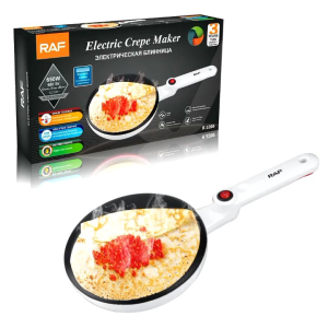 ELECTRIC PORTABLE NON-STICK ROTI MAKER COATING HAND PANCAKE PAN CREPE MAKER