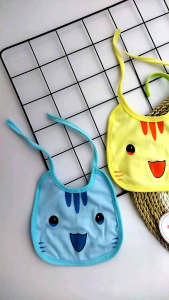 Husna Baby - 3 Pcs Otto Bayi / Slaber Bayi Seri Warna Baby