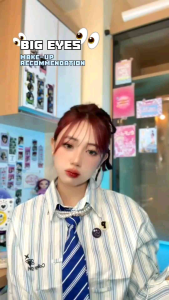 SOFTLENS X2 INNOCENT NEW SERIES BIG EYES DIA. 16mm NORMAL MINUS (0.00 s.d -6.00) MADE IN KOREA BROWN GRAY GREY