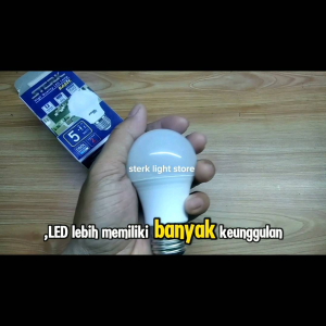 LAMPU LED 5W STERK A BULB BASIC 6500K PUTIH