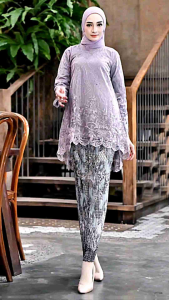 Set Kebaya Modern Rinjani dan Setelan Kebaya Azkia: Kebaya Kondangan Wanita Elegan