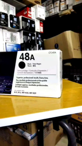 *หมึกพิมพ์ HP48A (CF248A)หมึกสีดำ หมึกแท้ สีสวย คมชัดใช้กับเครื่องปริ้นเตอร์ HP LaserJet Pro M15/ M15W/ M28/ M28W