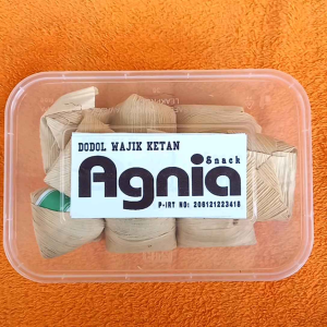 Dodol Garut AGNIA Wajit Ketan Kemasan Box 500 gr Best Quality