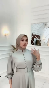 Rinka Dress Satin Silk Premium