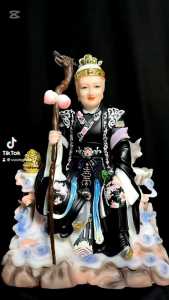 [ Cao 30 cm ] Tượng Bà Cố Hỷ  Cố Hỷ Phu Nhân Hàng Nhập Khẩu Chất Liệu bột đá