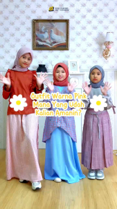 SET ANAK PEREMPUAN NAURA SET BLOUSE HOOFLAKIDS USIA 3-12 TAHUN