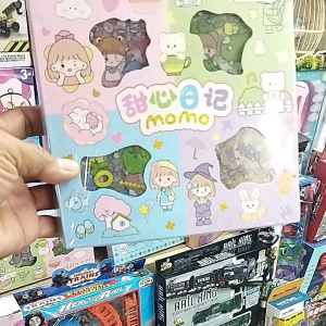 Stiker Momo 4 Warna Isi 100 Pcs Harga Murah