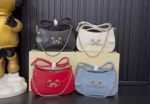 Túi Đeo Chéo Đeo Vai Jacque Con Bướm {fullbox} 4 Màu Mới Xinh Xắn Nữ Tính Size 18cm (Auth Tuồn)