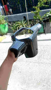 Batok Belakang Supra X Old Karbon