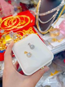 Mặt dây chuyền tròn mini Kami trang sức sỉ