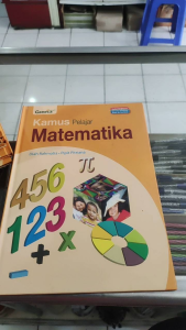 Kamus Pelajar Matematika ukuran A4. jilid Hard Cover Kertas Art Paper Full Colour.