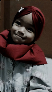 Kyna. Hijab Bayi - Seruni 0-3 th / Jilbab Bunga