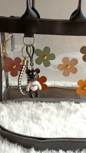 Tas Transparan Mika Bening Tebal Tas Kekinian Gaya Korea Anti Air Tas Kerja Tas Model Baru Tas Slempang