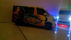 miniatur luxio full lampu