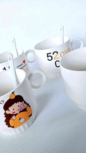 hampers gift cangkir keramik set couple desain modern