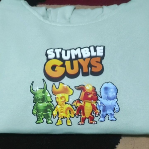 Jaket Anak Stumble Guys & Baju Sweater Anak Laki-Laki Umur 2-12 Tahun