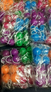 1pc. Big Lato Lato Old toy Clackers etek toy click ball Bump 4cm Random colors