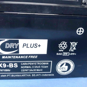 Aki Motor Ninja 250 Fi, Kymco Matic, CBR 600, Dryplus MTX9-BS & Accu Kering