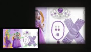 rapunzel grils costume dress1yrs to 8yrs old