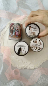 Fairy Lights Journal - READY STOCK/ art journaling/ scrapbook deco/ Piscoletters: Vintage Travel girl PET