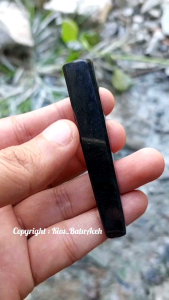 Aksesoris Batu Giok Black Jade Original Asli Aceh Cutting Persegi