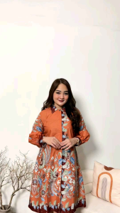 Desain Batik Modern: Dress Maudy & Tunik Batik Cantik