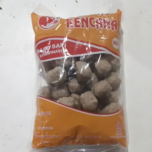 Bakso mini Tunas kencana enak dan gurih isi 50 biji / bungkus