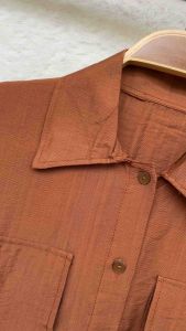 KEMEJA POLOS PANJANG POLO LINEN WANITA / KEMEJA POLOS FASHION WANITA