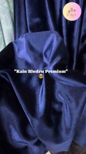 Bahan Kain Beludru & Beldu Bludru Import High Quality