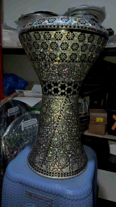 DARBUKA SOMBATY MOTIF MESIR UKURAN 9 INCI
