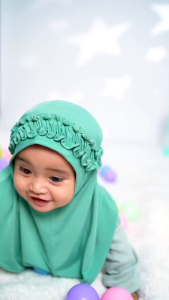 Best Seller Jilbab Hijab Kerudung Bergo Krudung Anak Baby Bayi 1 2 3 Tanun Balita Cewek Wanita Jersey Instan Terbaru New Terlaris Modern Kekinian Murah Viral 2023 Eira Arrafi Adem Cantik Bahan Stella Kerut Kepala Daily Bayar Di Tempat COD Gratis Ongkir
