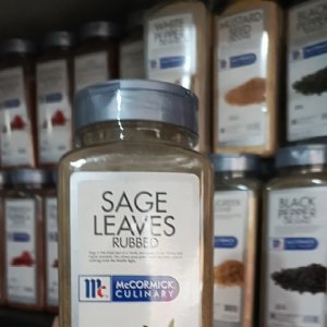 McCormick Sage Leaves Rubbed 195g - Herbs & Spices - Cooking Essentials - Food Staples