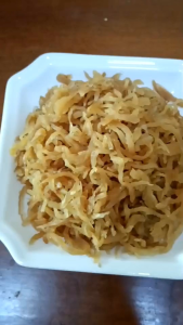 ไชโป้วหวานฝอย ของดีเจ็ดเสมียน ทานไม่หมดแช่ตู้เย็นเก็บไว้ได้ขนาดบรรจุ 500 กรัม