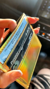 Card Holder Hologram Wanita/terbaru