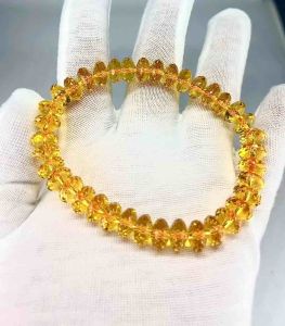 NATURAL CITRINE BRACELET ( Stone of abundance)