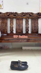 (Da bò thật).Giày mọi nam mẫu mới..Kiểu dáng đẹp..Size từ 39-44..Đế cao su mềm..Bảo hành một năm